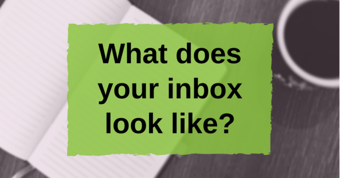 Text "What does your inbox look like?"